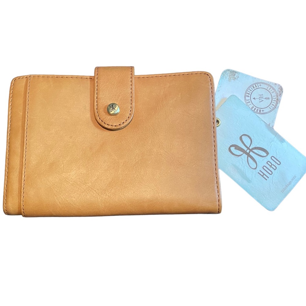 HOBO | Ray Leather Bifold Wallet | Honey | OS | NEW WITH TAGS ATTACHED